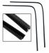Paruzzi number: 351 Window felt channel for the top and rear side (per pair)
Beetle sedan 10.1952 and later 
Bus 8.1967 until 7.1979 
Type 3 