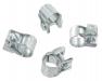 Paruzzi number: 500140 Mini hose clamps (4 pieces)
Clamping range: 6 mm 
Width: 9 mm 