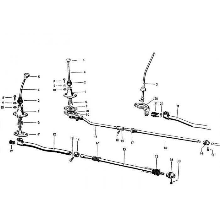 Foringssett for girstang (8 deler)