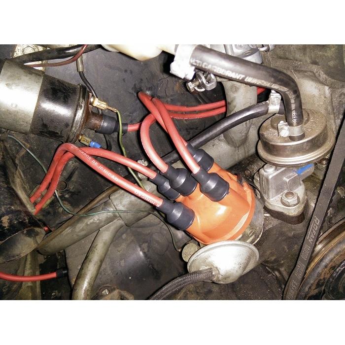 Stock ignition wire kit red