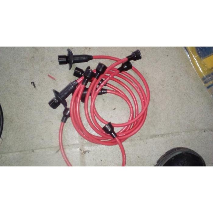 Kit de cabos de ignio de reserva vermelho