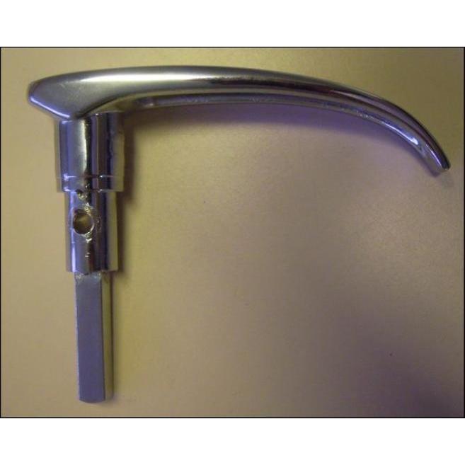 Cargo side door handle without lock chrome