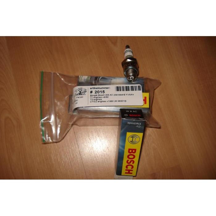 Spark plug Bosch W8AC for stock engines (4 pieces)