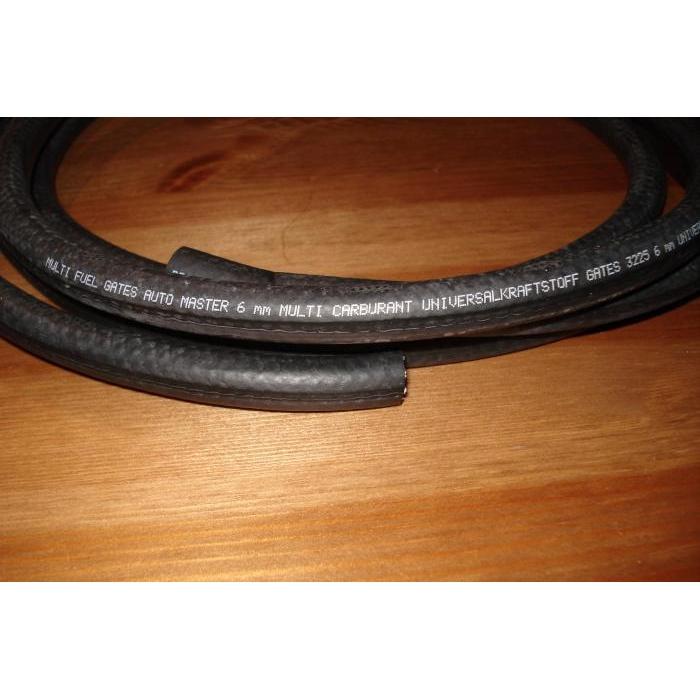 Fuel hose textile braided (per meter)