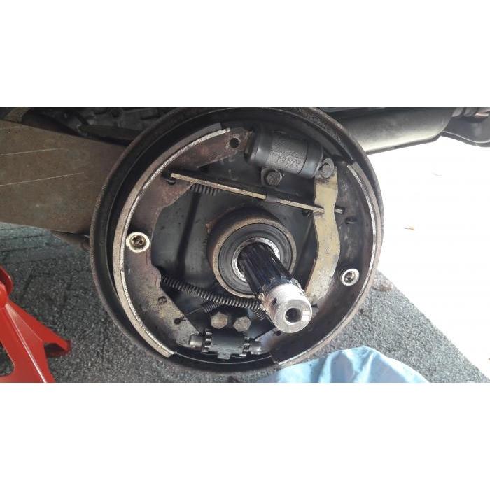 Wheel brake cylinder rear side B-quality (each)