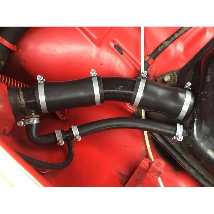 Fuel filler neck hose 185 x 48 mm
