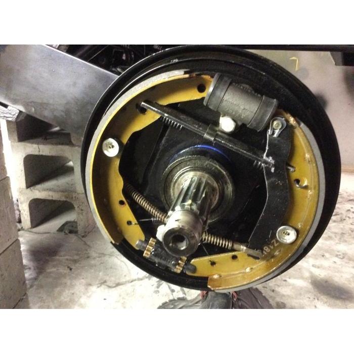 Wheel brake cylinder rear side B-quality (each)