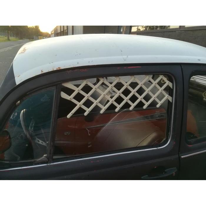 Vintage Safety Vent door window rack ivory