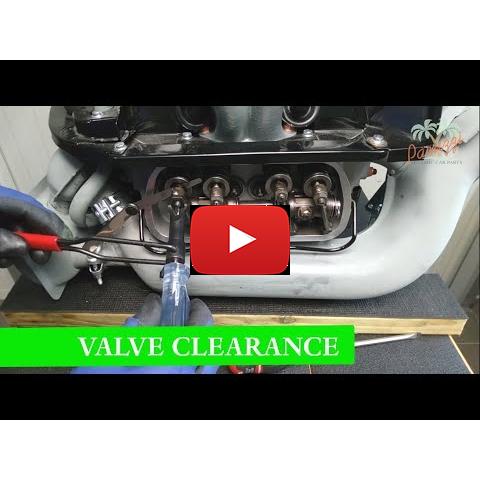 Engine adjustment - video 01<br />valve clearance