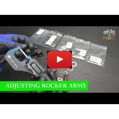 Engine adjustment - video 02<br />adjusting the rocker arms