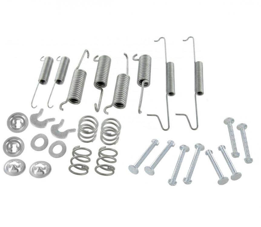 Jarrukengän asennussarja, mukaan lukien kiristysjouset