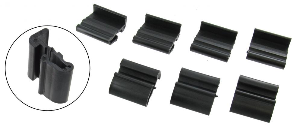 Agrafes sur pertuis/cadre de glace de porte