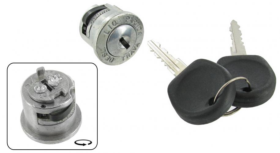 Barillet pour contacteur de démarreur