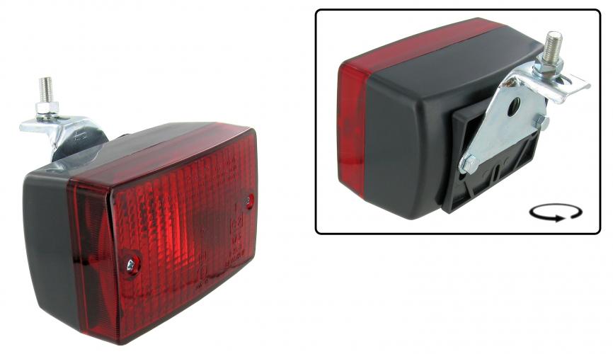 Bakre dimljus universellt