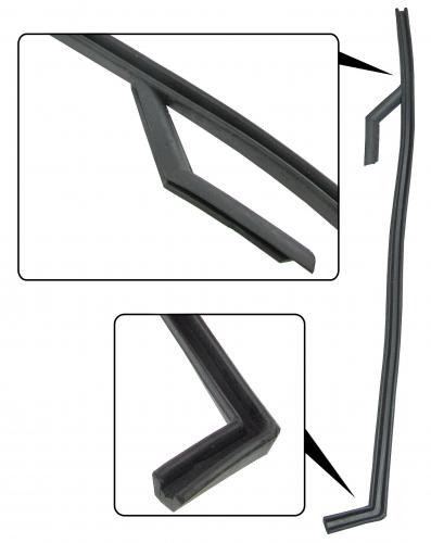 Ovipilarin tiiviste, vasen