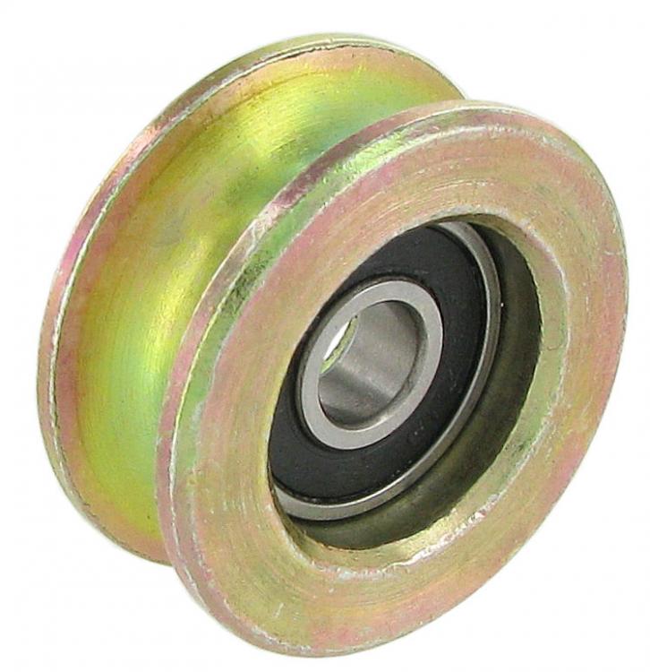 Liukuoven saranan rulla