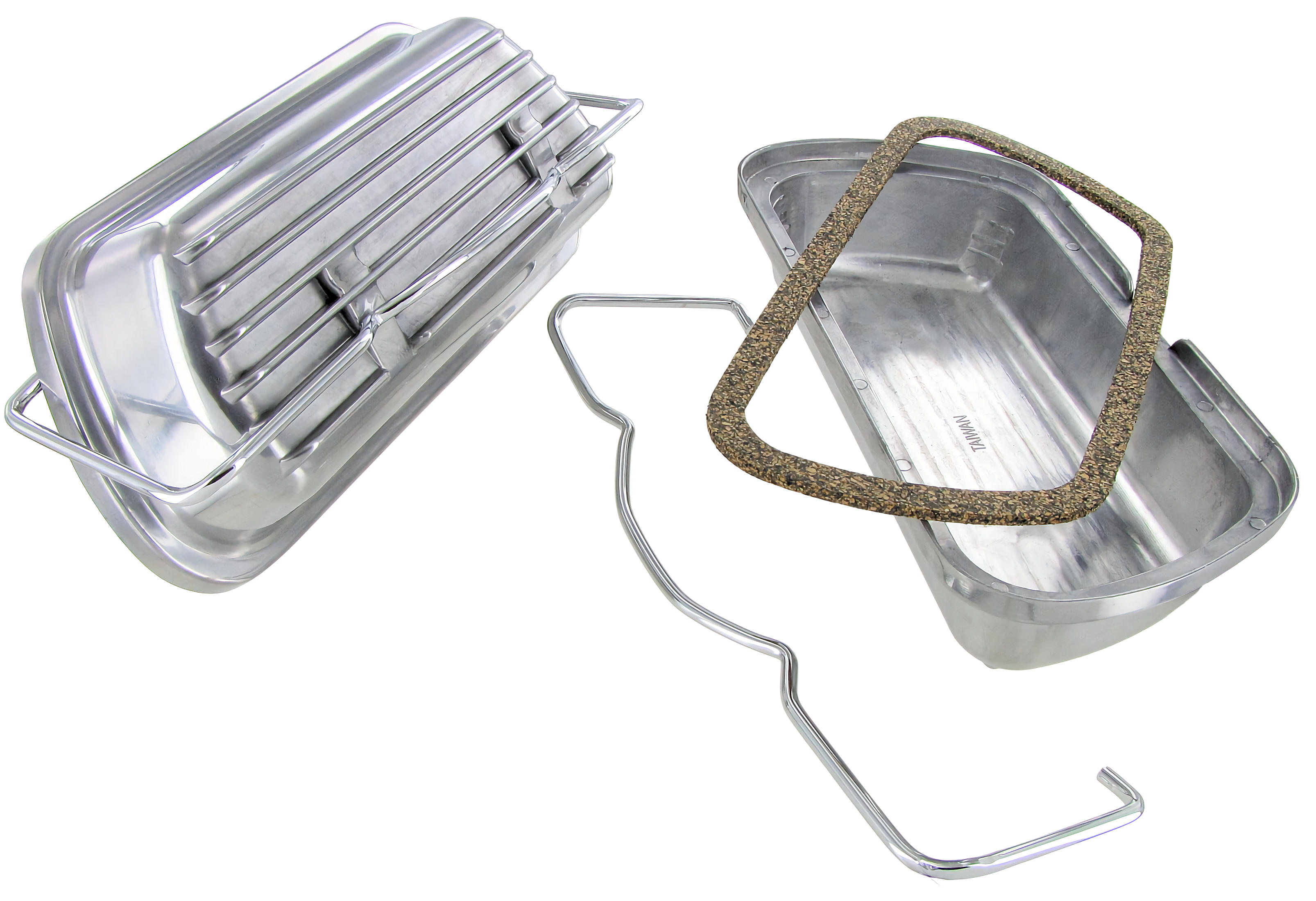 Ventilkåpssats i aluminium med bygelfäste
