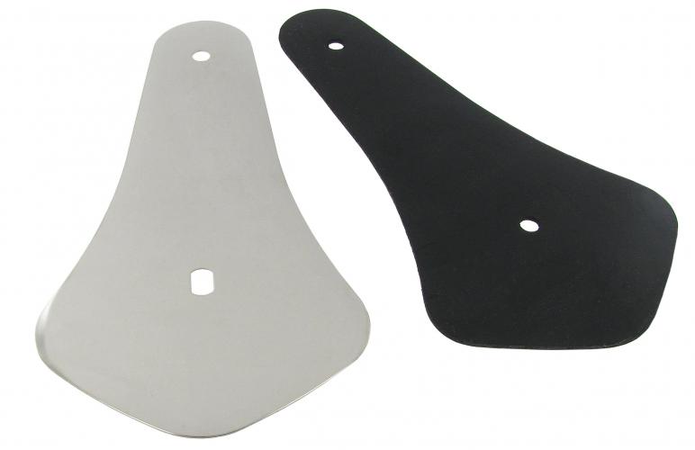 Gepolijst RVS kofferhandgreep bescherming