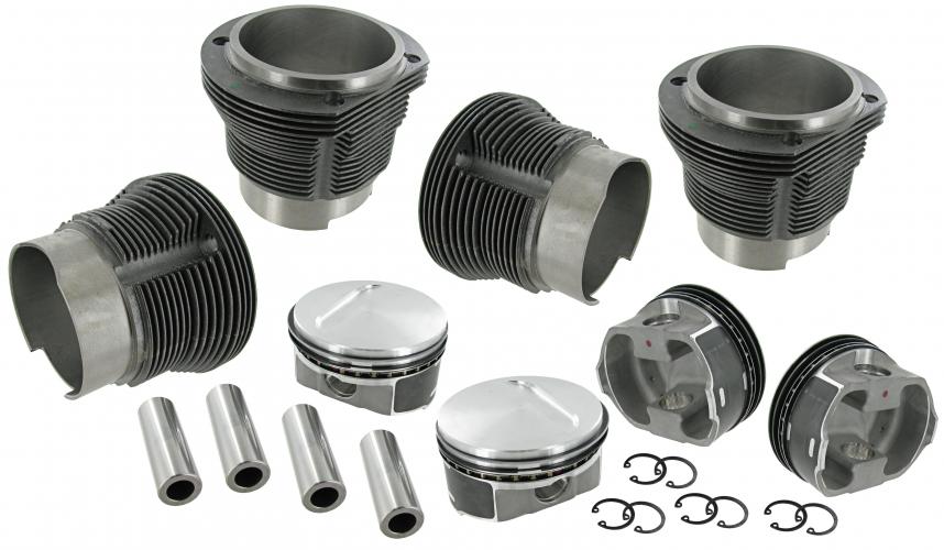 Ylikokoinen sylinteri-ja mäntäsarja 2366ccm