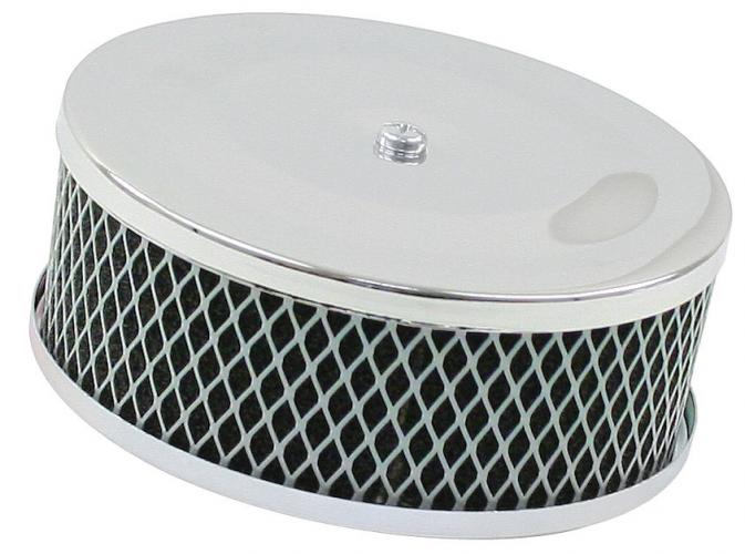 Air cleaner perforated chrome Ø140 mm, height 65 mm