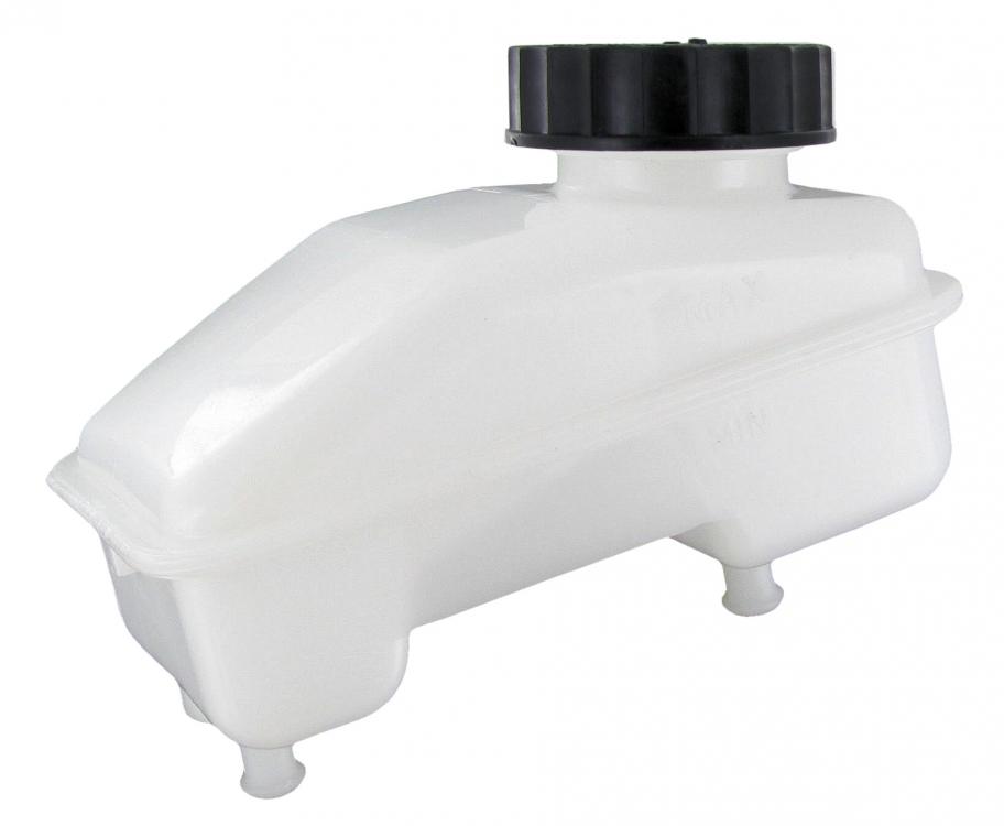 Remvloeistofreservoir gescheiden remsysteem