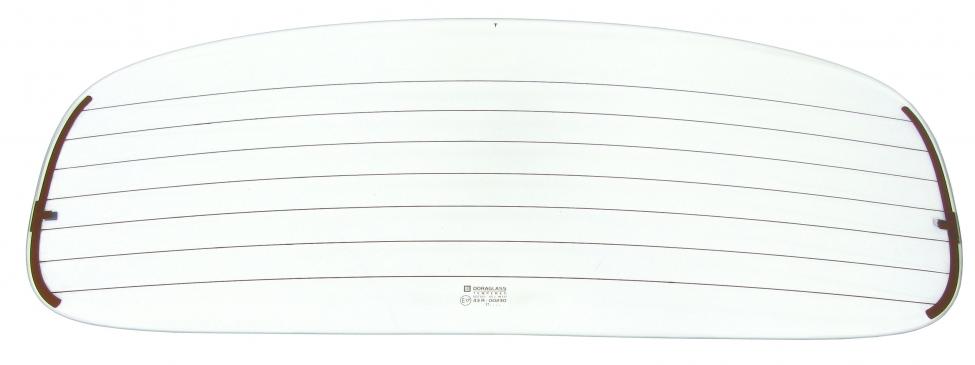 Takaikkuna, lämmitettävä, kirkas