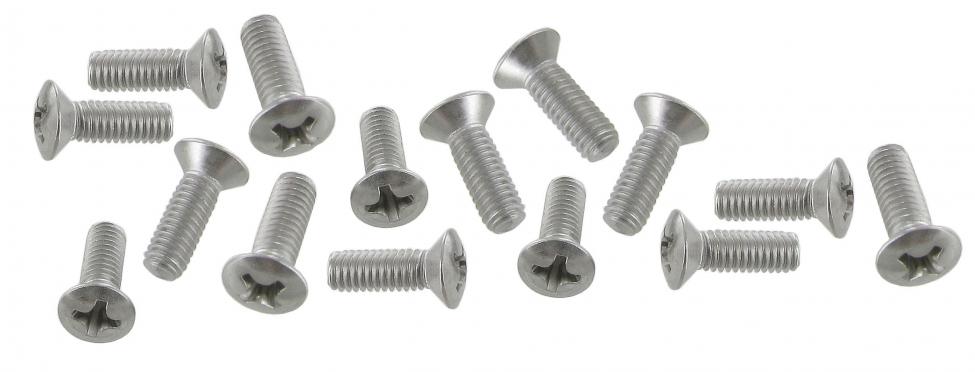 Cilinderschroef met bolle verzonken kruiskop RVS