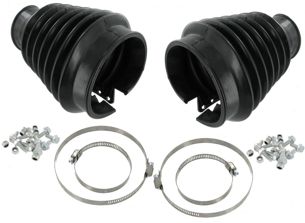 Aandrijfashoes Copolymer deelbaar zwart