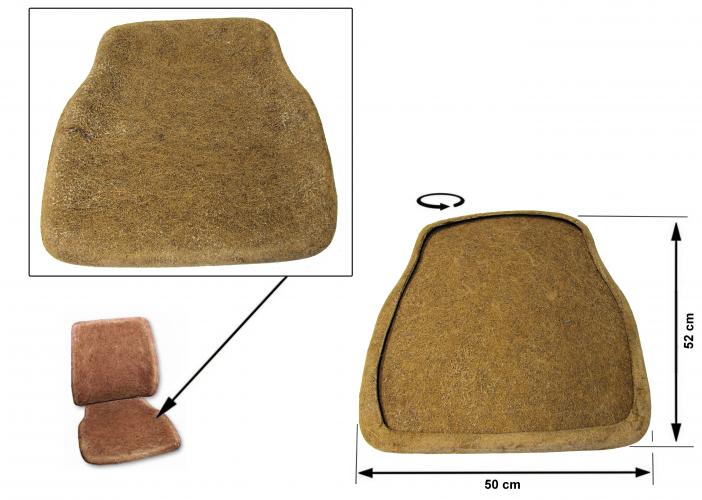 Etuistuimen pehmuste (meriheinä), istuinosa