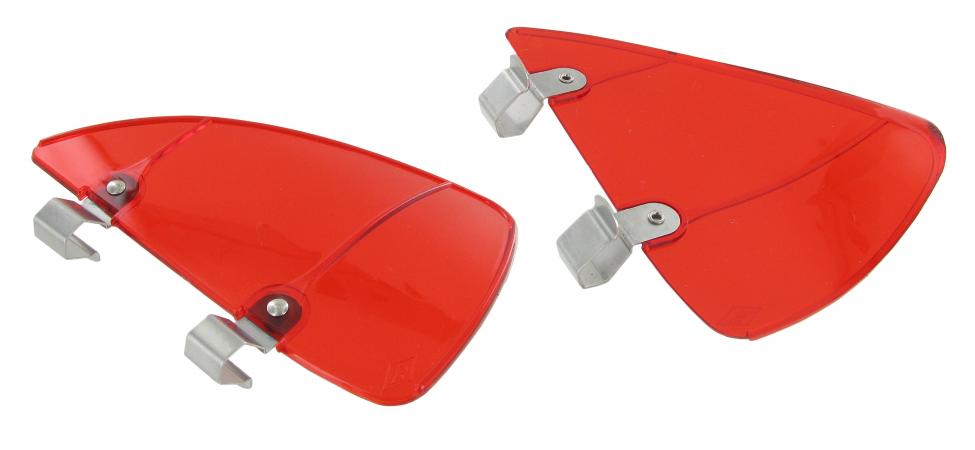 Tuuletusikkunan ilmanohjaimet, punaiset