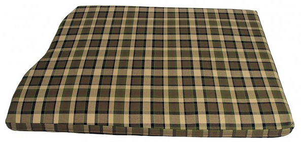 Moottoripatjasuojus, 1280 mm leveä, ruskea / beige ruudullinen