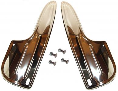 Kotflügel Steinschlagecken hinten Edelstahl