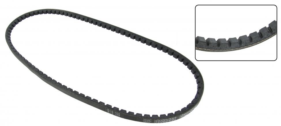 Laturin hihna, hammastettu