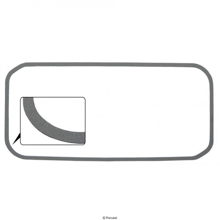 Afdichting tussen tank en carrosserie