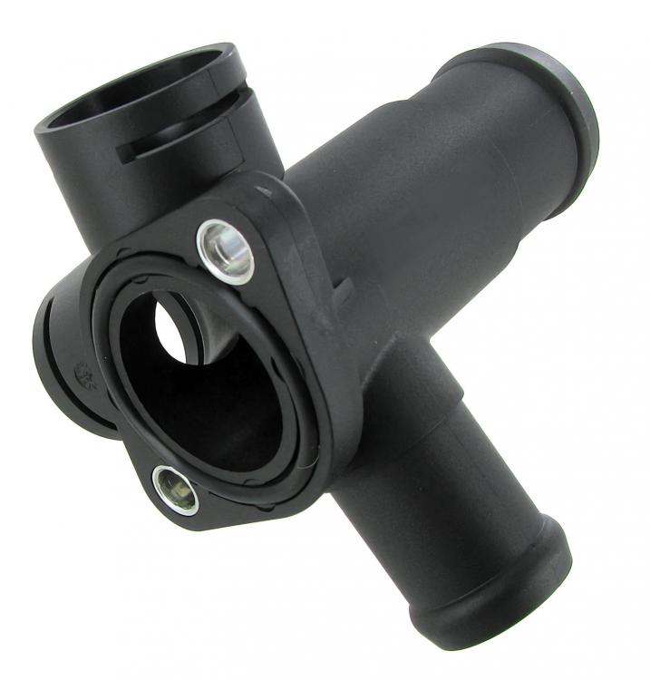 Cylinder head water flange