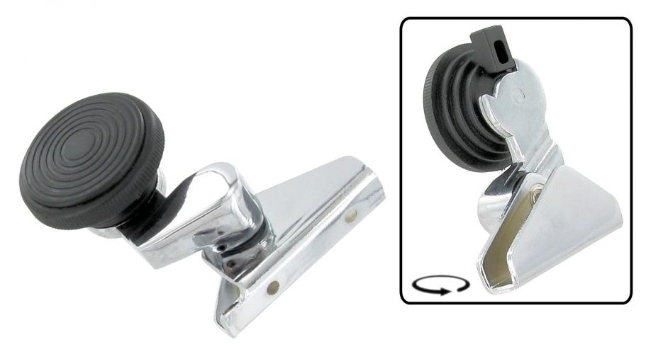 Fechadura, para vidro do janela triangular, esquerdo