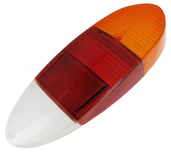 Achterlicht lens Europees amber, rood en helder