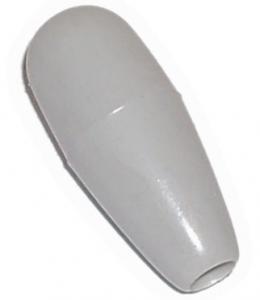 Suuntamerkin viiksen nuppi, harmaa