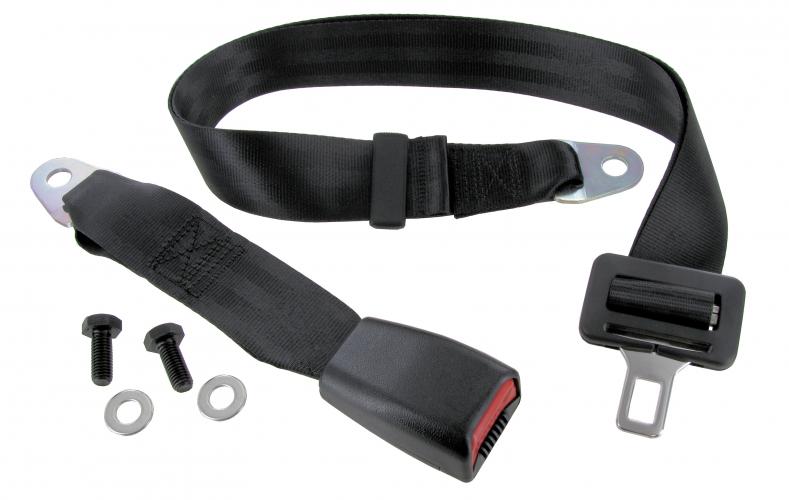 Turvavyö, lantiovyö, musta