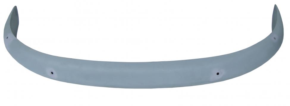 Etupuskuri, pohjamaalattu, paikat puskurin kävyille