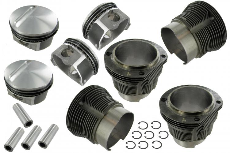 Ylikokoinen sylinteri-ja mäntäsarja 2055cc (2000 slip-in)