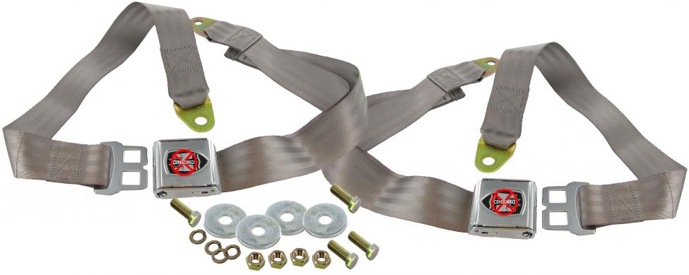 Lantiovyö Wolfsburg-tunnuksella harmaa