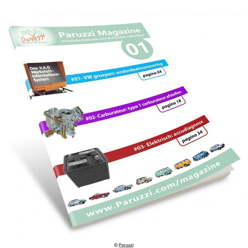 Paruzzi Magazine, editie 01 NL. zakformaat (A5)
