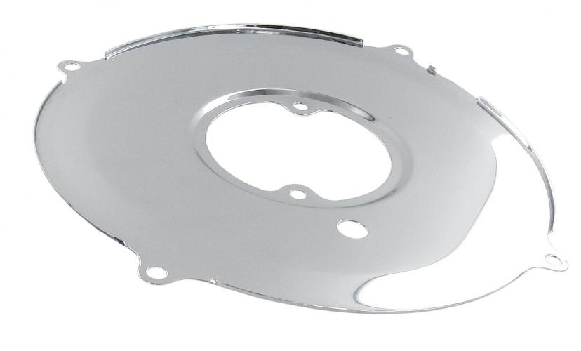 Laturin taustapelti, kromattu