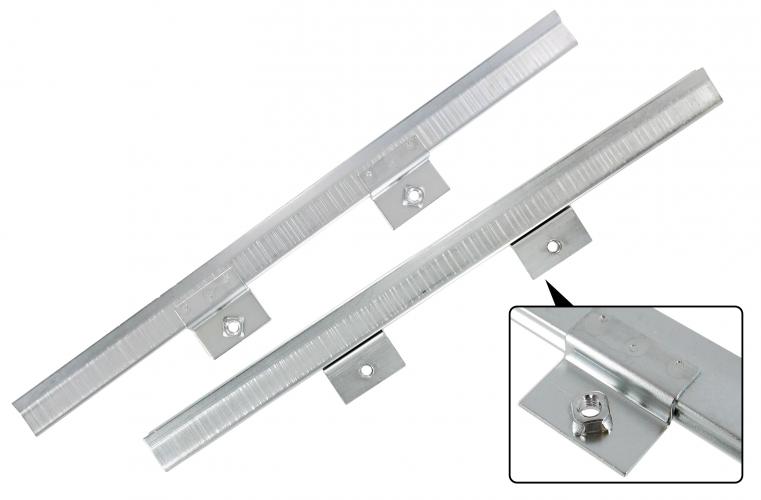 Laskettavan etusivuikkunan etureunan kisko