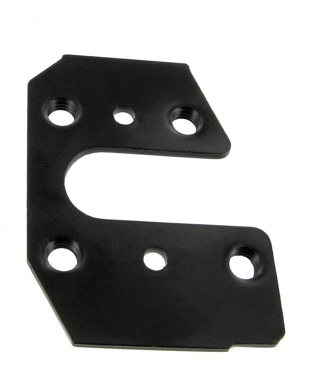 Deurscharnier schroefdraadplaat rechts boven