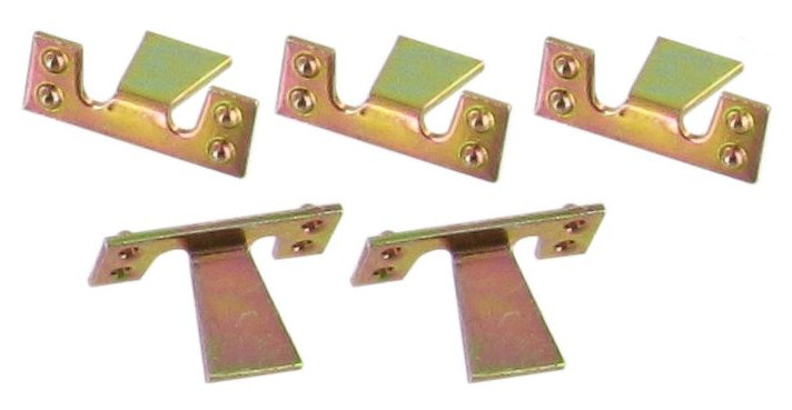 Astinlaudan listan kiinnikkeet