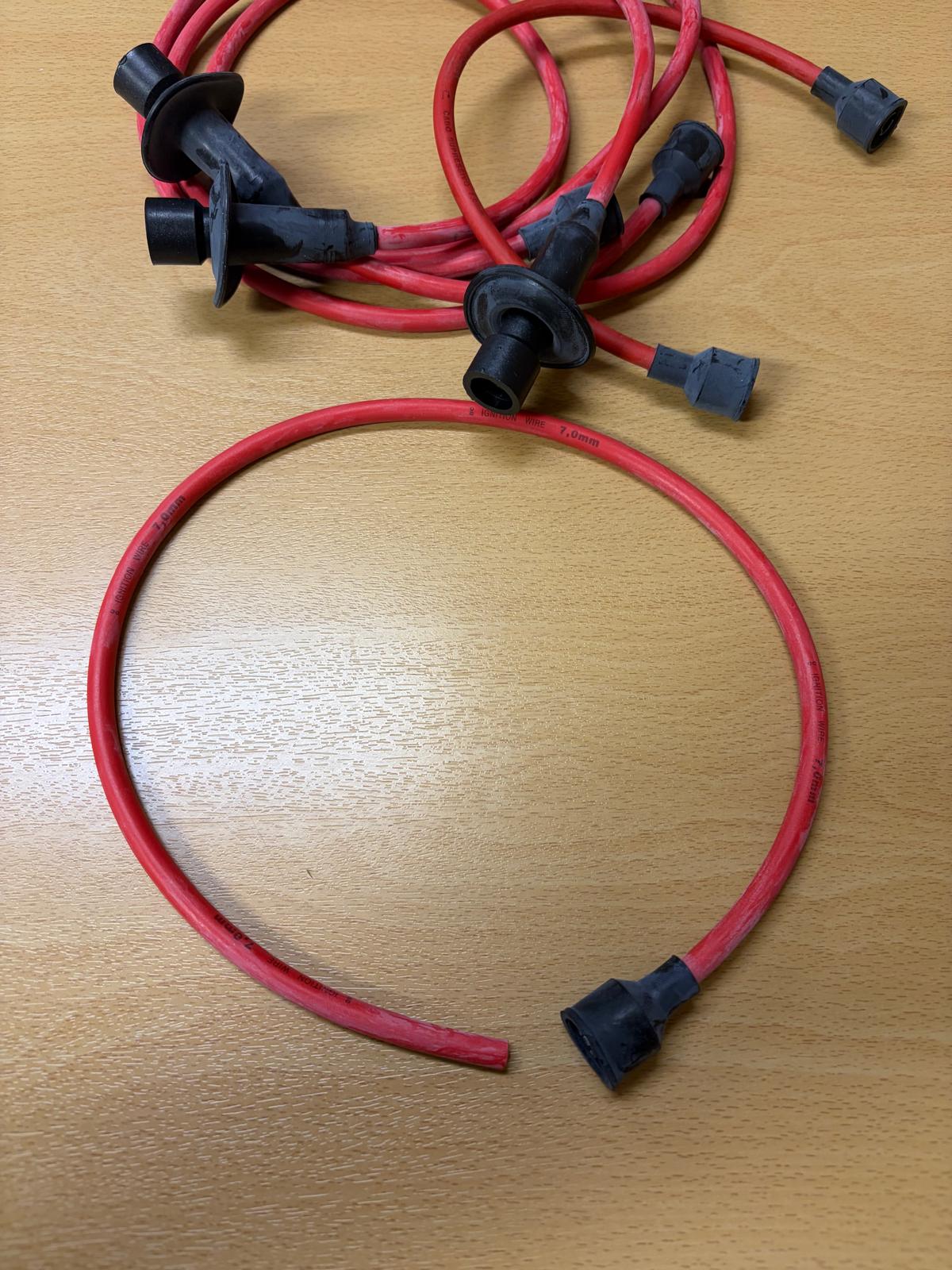 Stock ignition wire kit red - Second chance