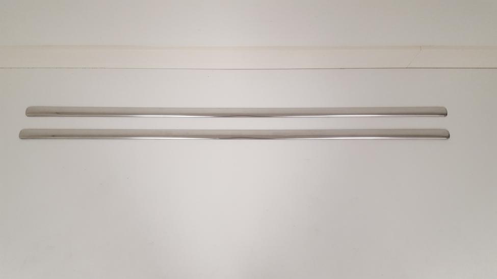 Running board molding polished S/S (33mm) pair 279 second chance