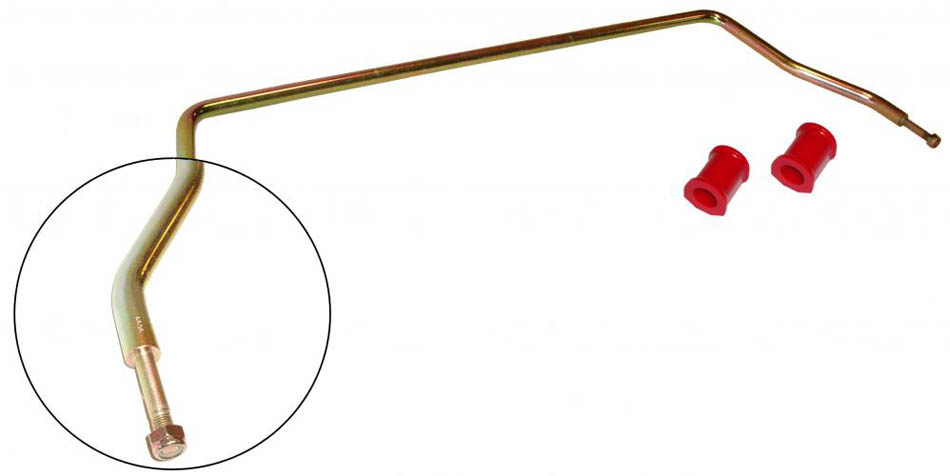 Kallistuksenvakaaja HD, eteen